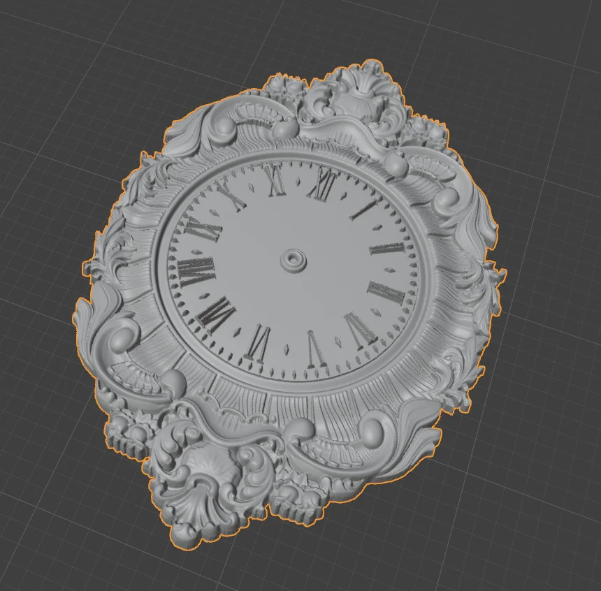 Intricate Detail Wall Clock 4